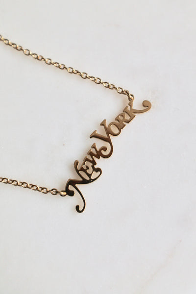 New York necklace