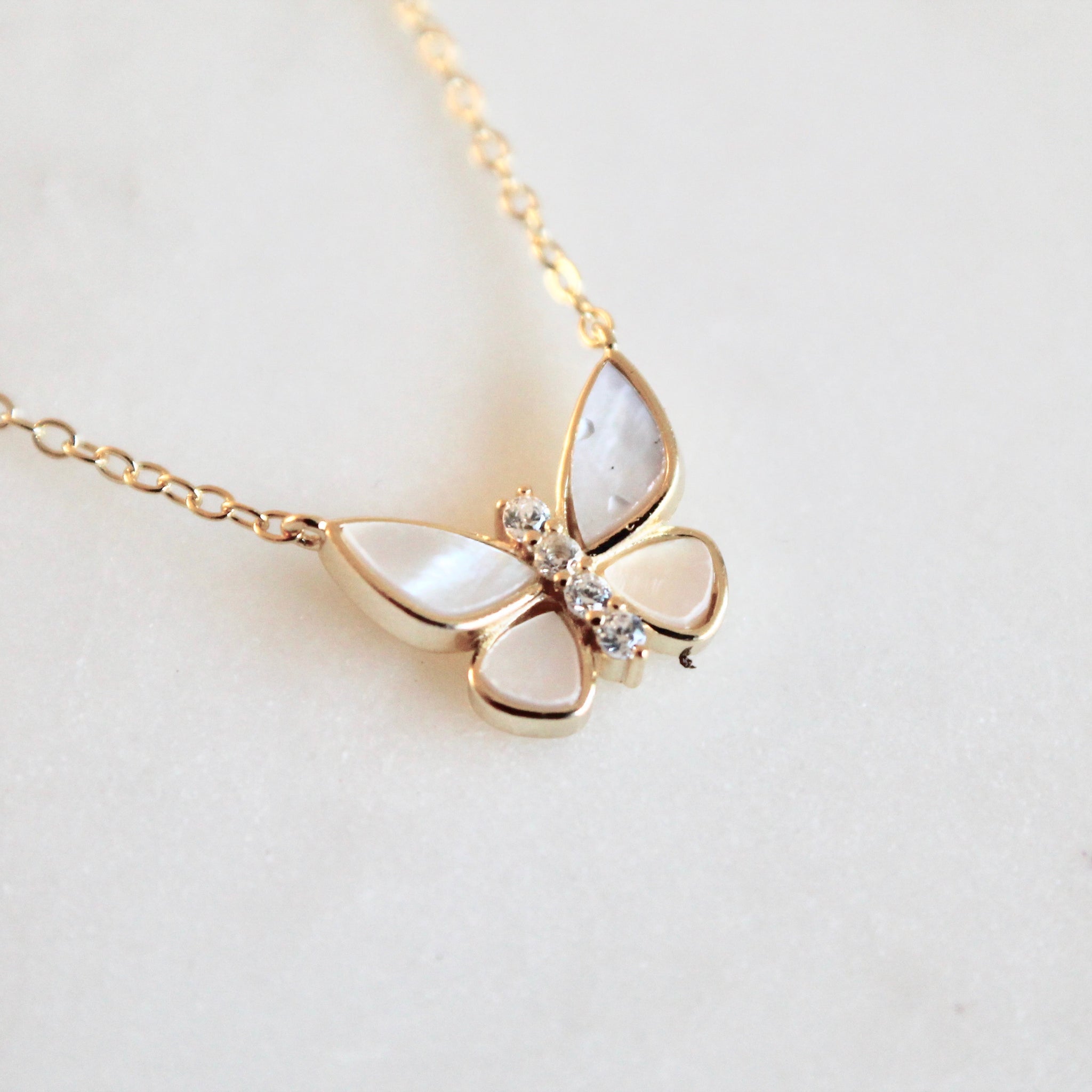 Little  butterfly necklace
