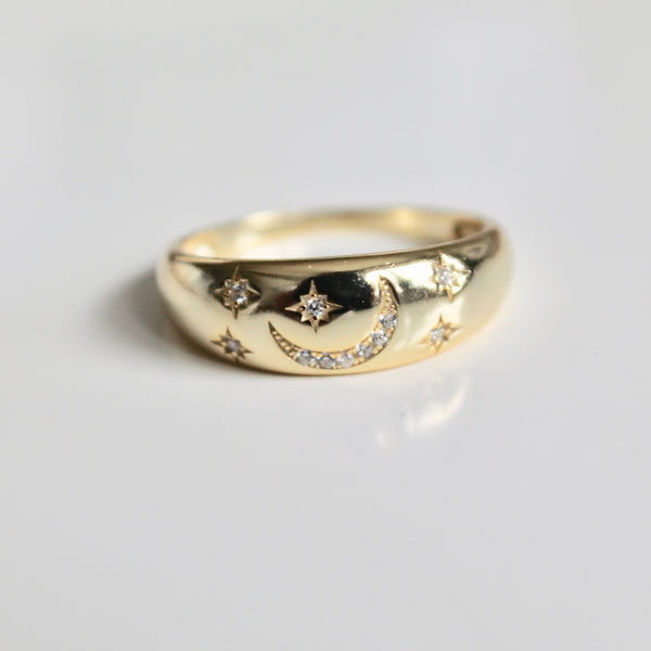 The starry night  ring