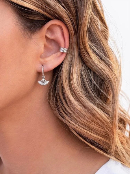 Tara huggie earrings
