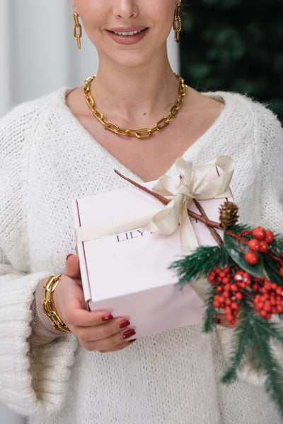 Hailey chunky chain necklace - Lily Lough Jewelry