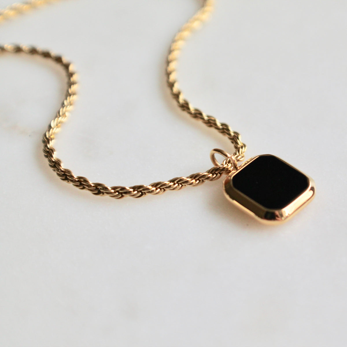 Black onyx necklace | Lily Lough