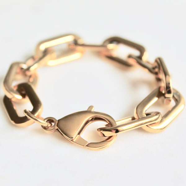 Hailey chunky chain bracelet - Lily Lough Jewelry