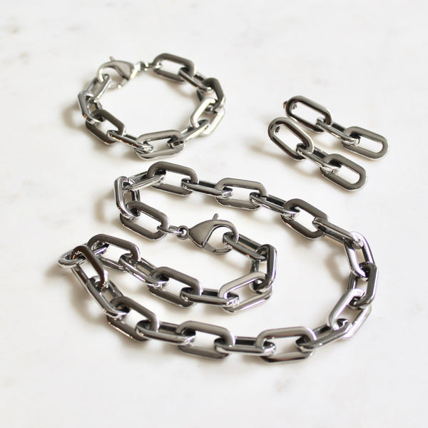 Hailey chunky chain necklace - Lily Lough Jewelry