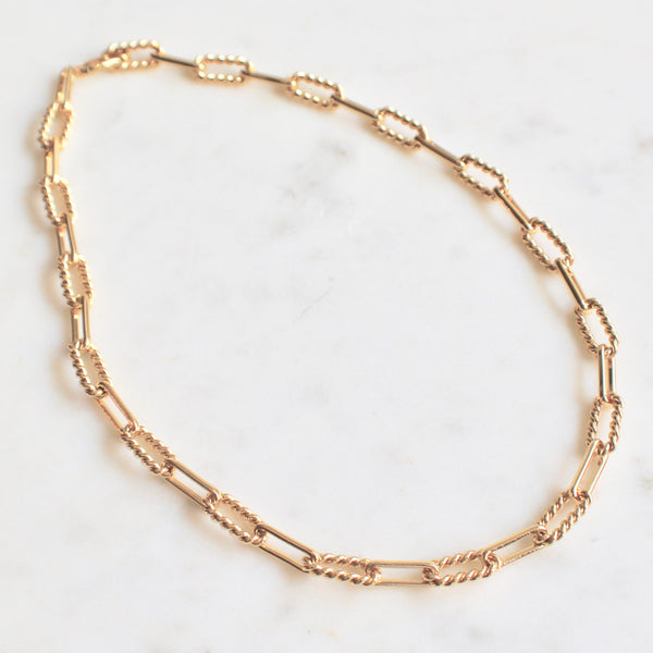 Alexandra gold chain necklace - Lily Lough Jewelry