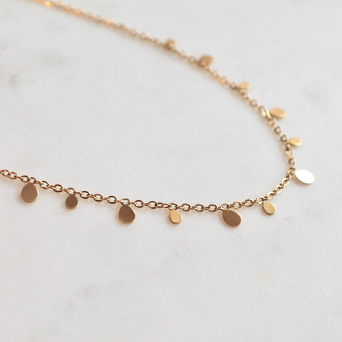 Oval charms necklace - Lily Lough Jewelry