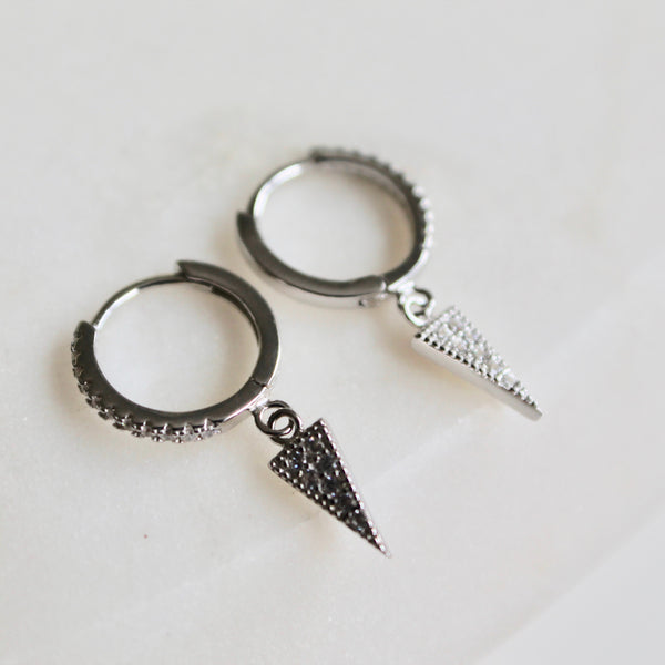 Charm hoop earrings - Lily Lough Jewelry