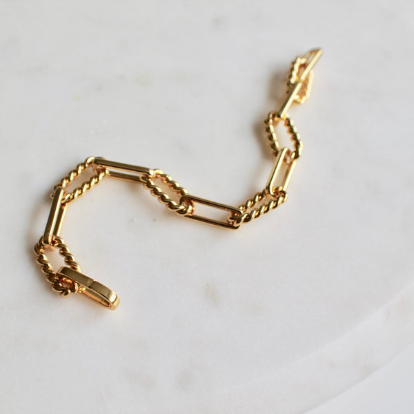 Alexandra gold bracelet - Lily Lough Jewelry