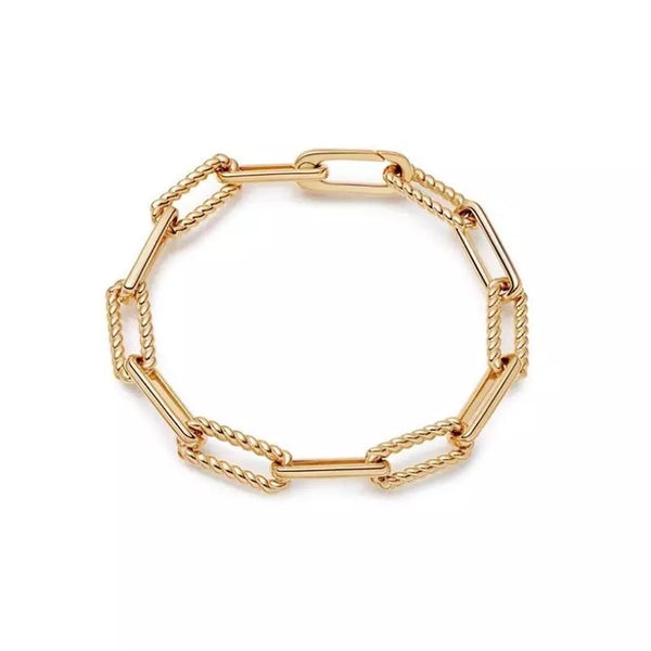 Alexandra gold bracelet - Lily Lough Jewelry