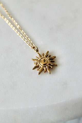 Sun necklace