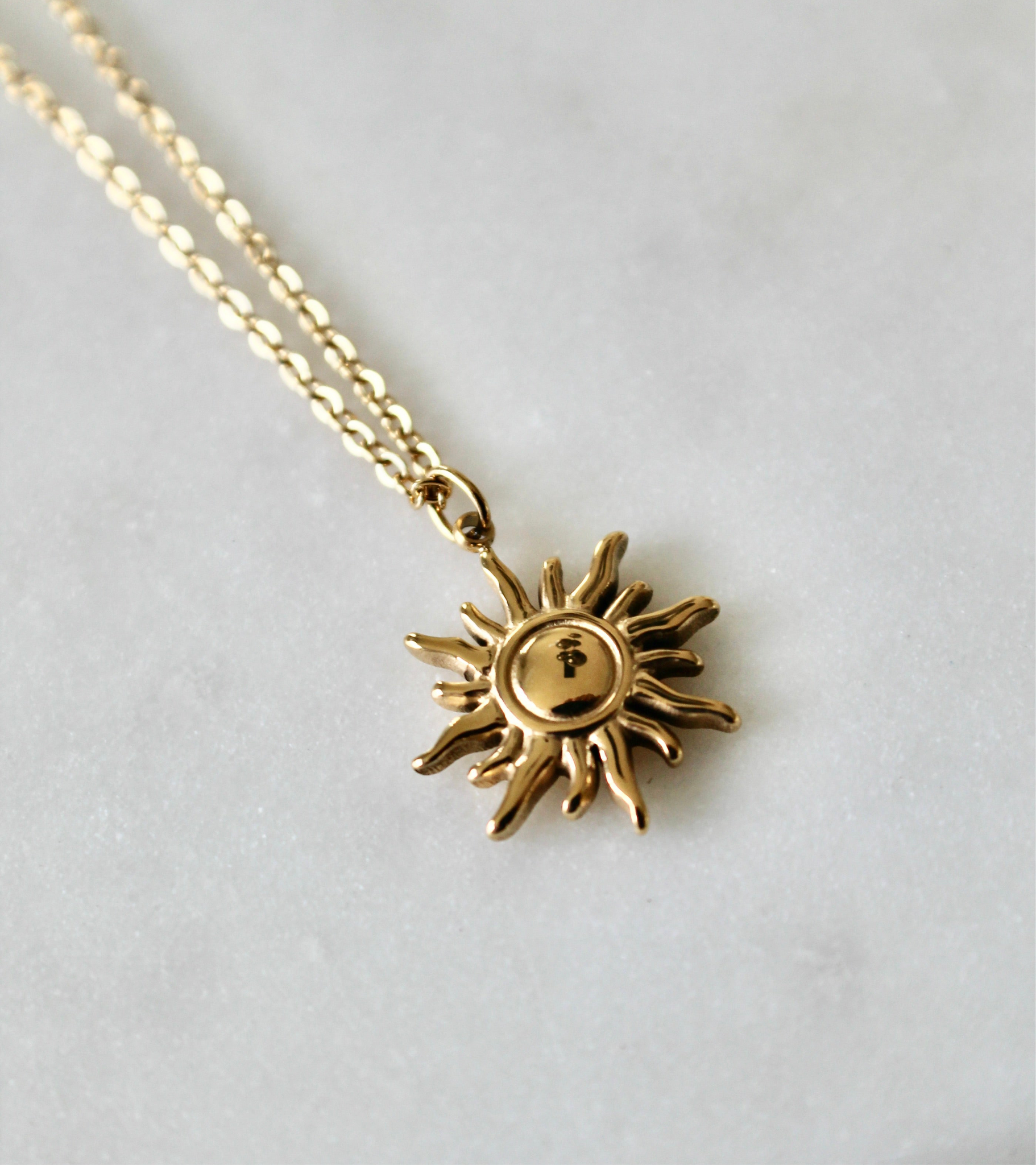 Sun necklace