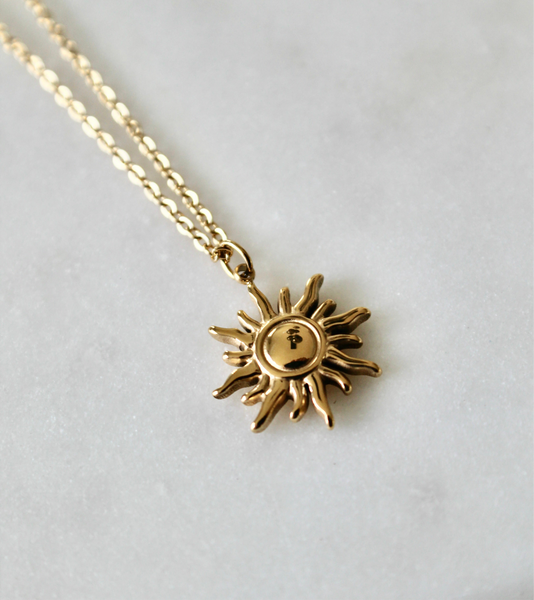 Sun necklace