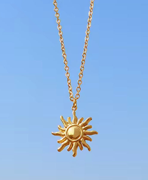 Sun necklace