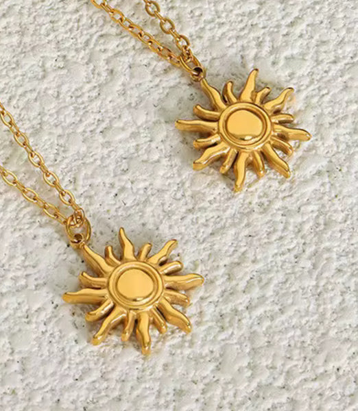 Sun necklace