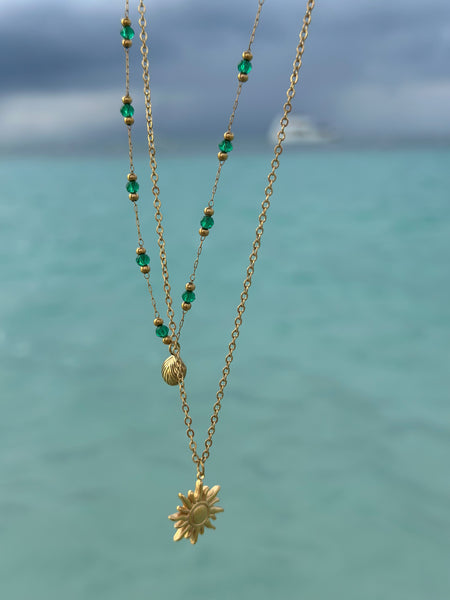 Sun necklace