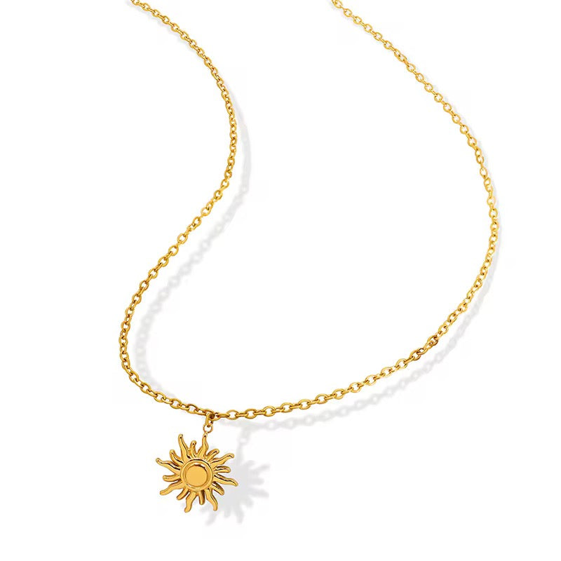 Sun necklace