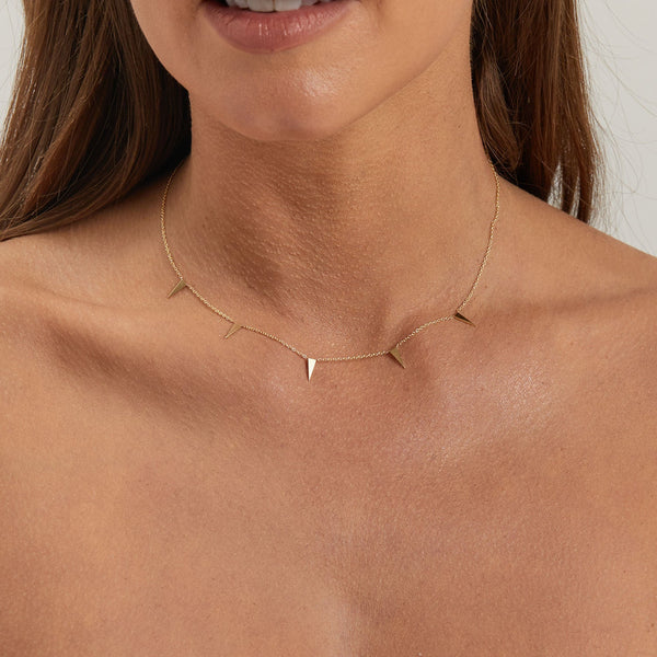Bezel choker necklace (Copy)