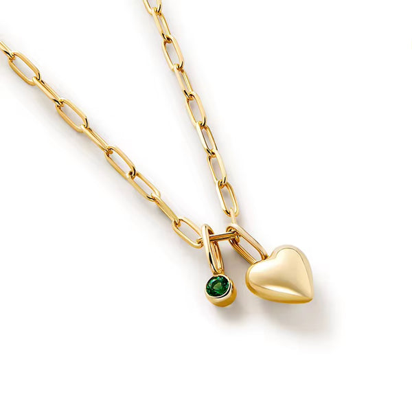 Heart pendant necklace