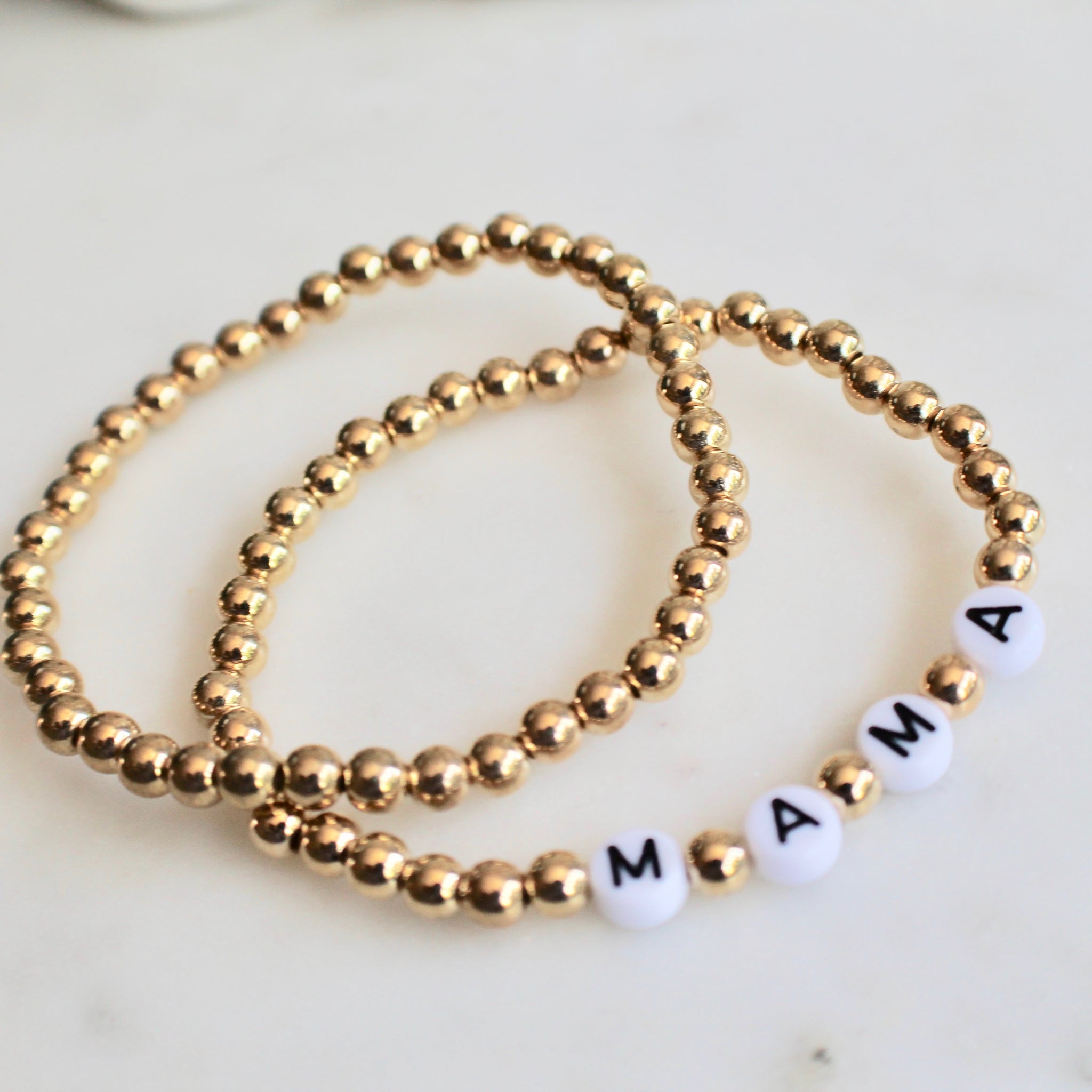 Mama gold bracelet