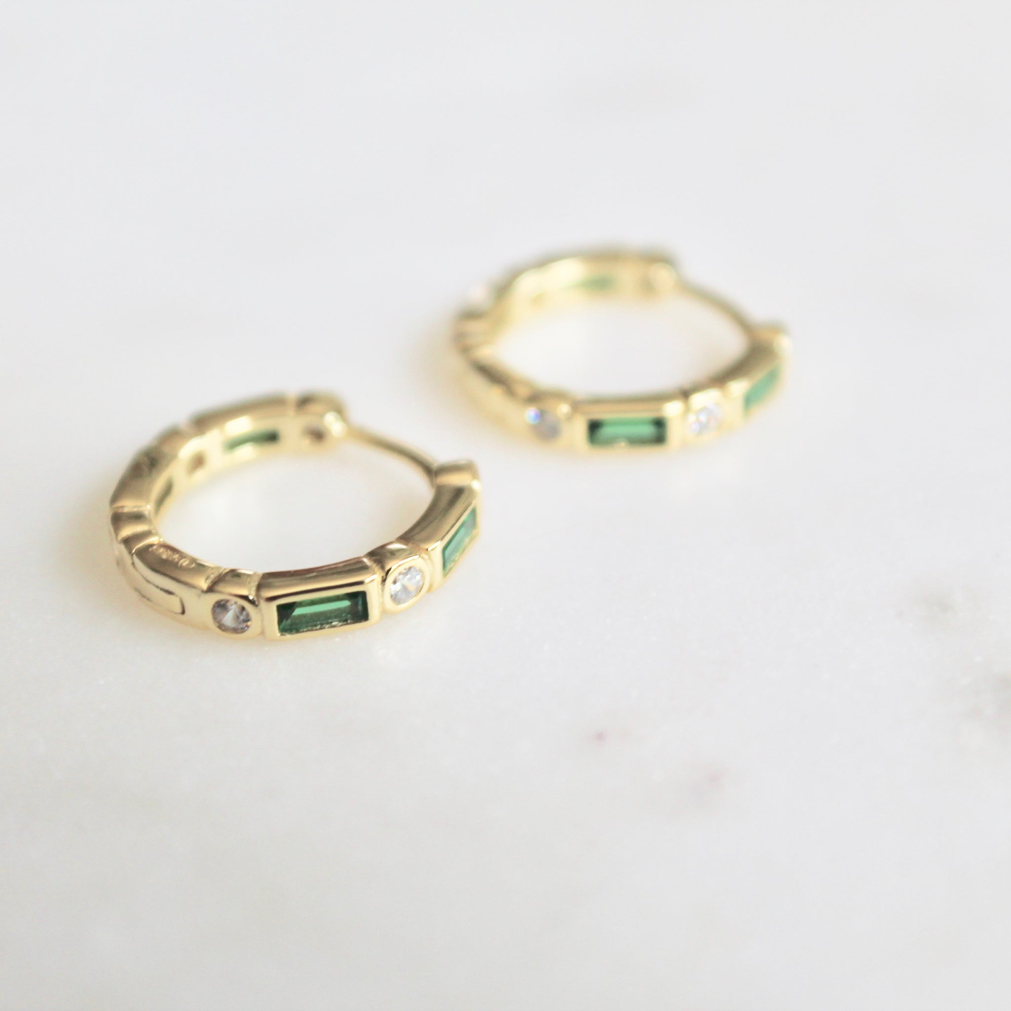 Agnes huggie earrings