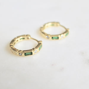 Agnes huggie earrings