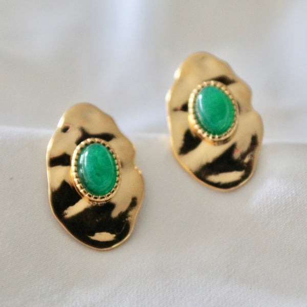 Miranda green earrings