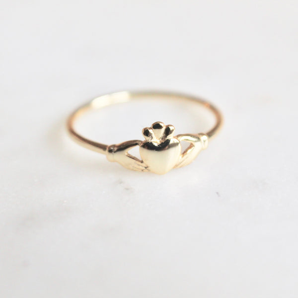 Mini Claddagh  ring - Lily Lough 