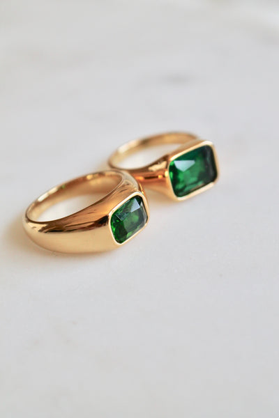 Aliyah green ring