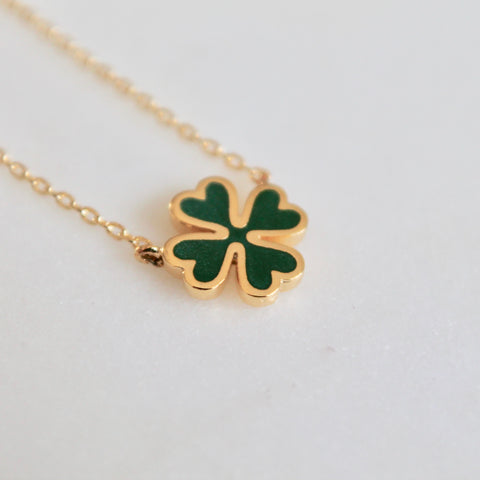 Irish luck necklace