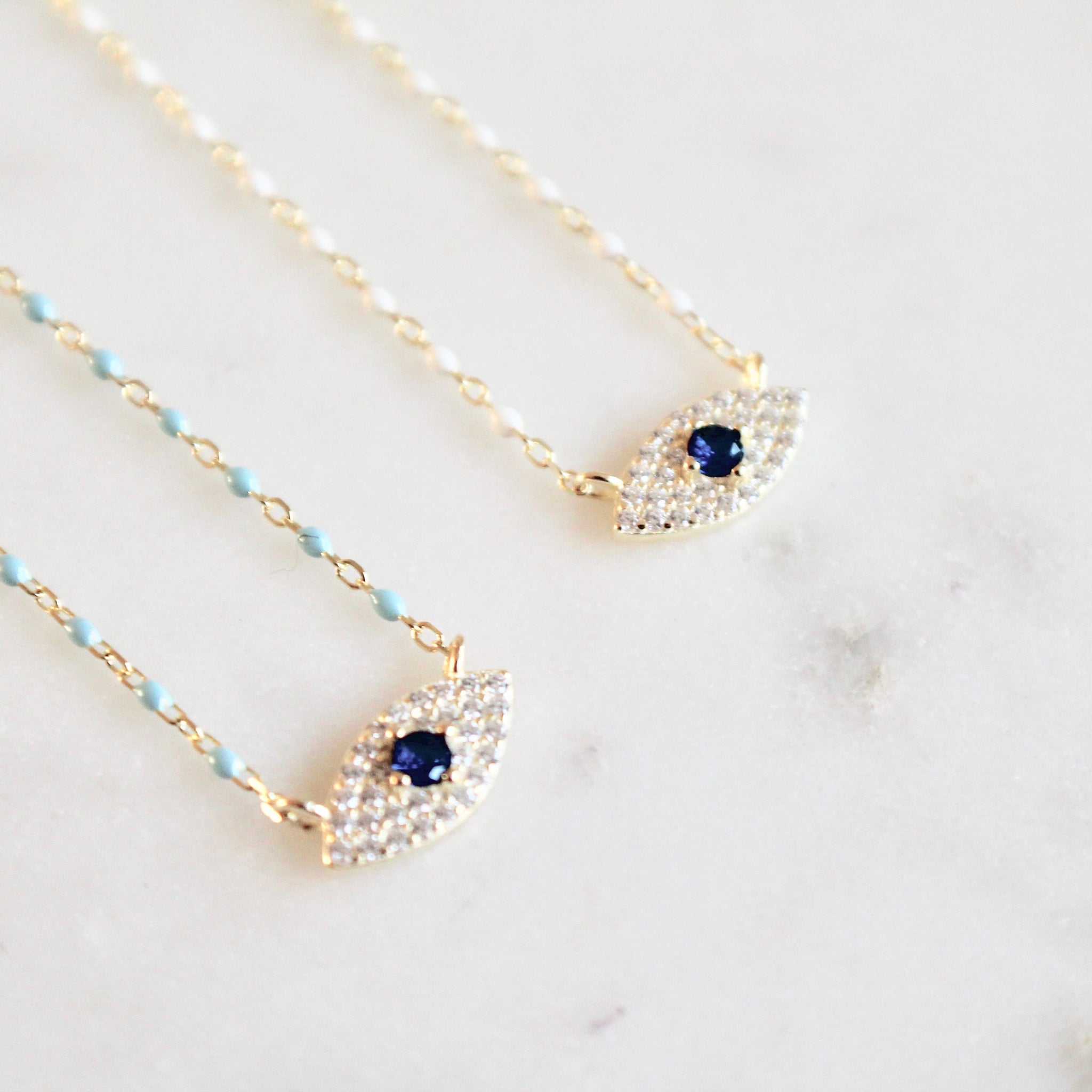 Evil eye necklace
