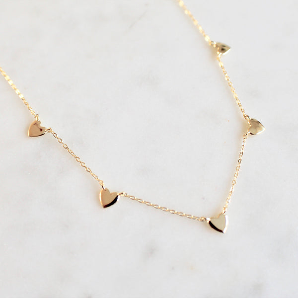 Hearts necklace