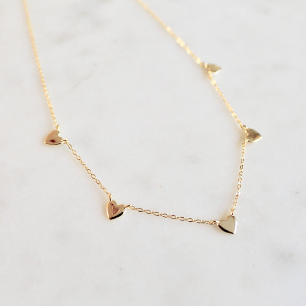 Hearts necklace
