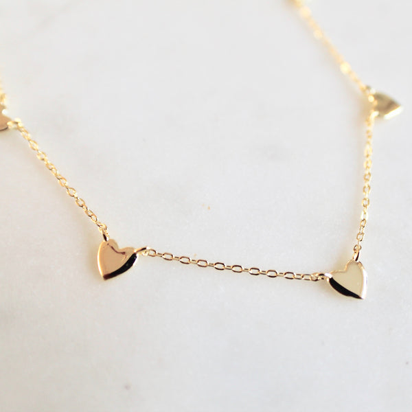 Hearts necklace