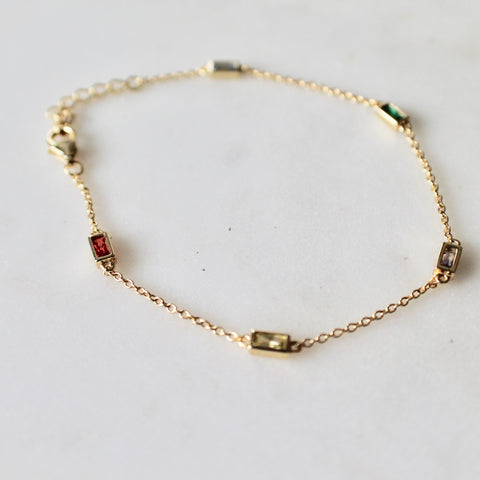 Multi colored bracelet