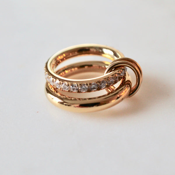 Layered double ring