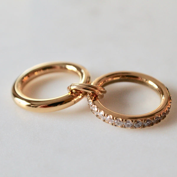 Layered double ring