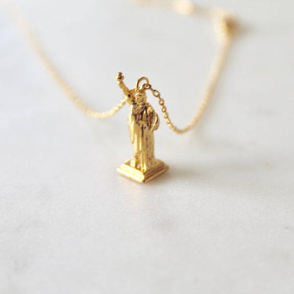 Statue of Liberty necklace