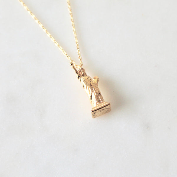 Statue of Liberty necklace