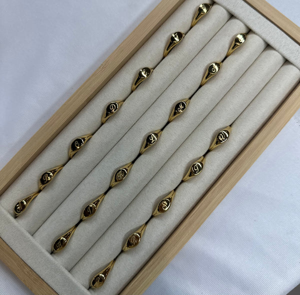 Initial ring - Lily Lough 