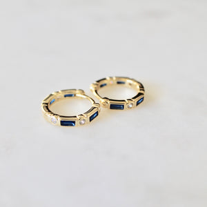 Agnes huggie earrings