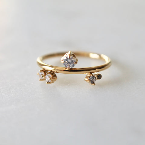 Mara CZ stone ring