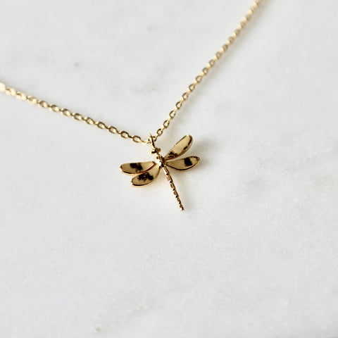 Dragonfly necklace
