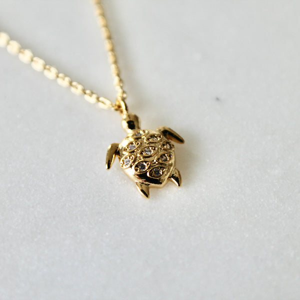 Turtle necklace