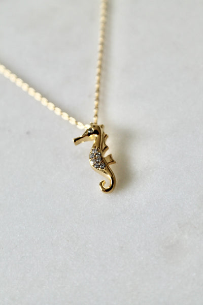 Seahorse necklace
