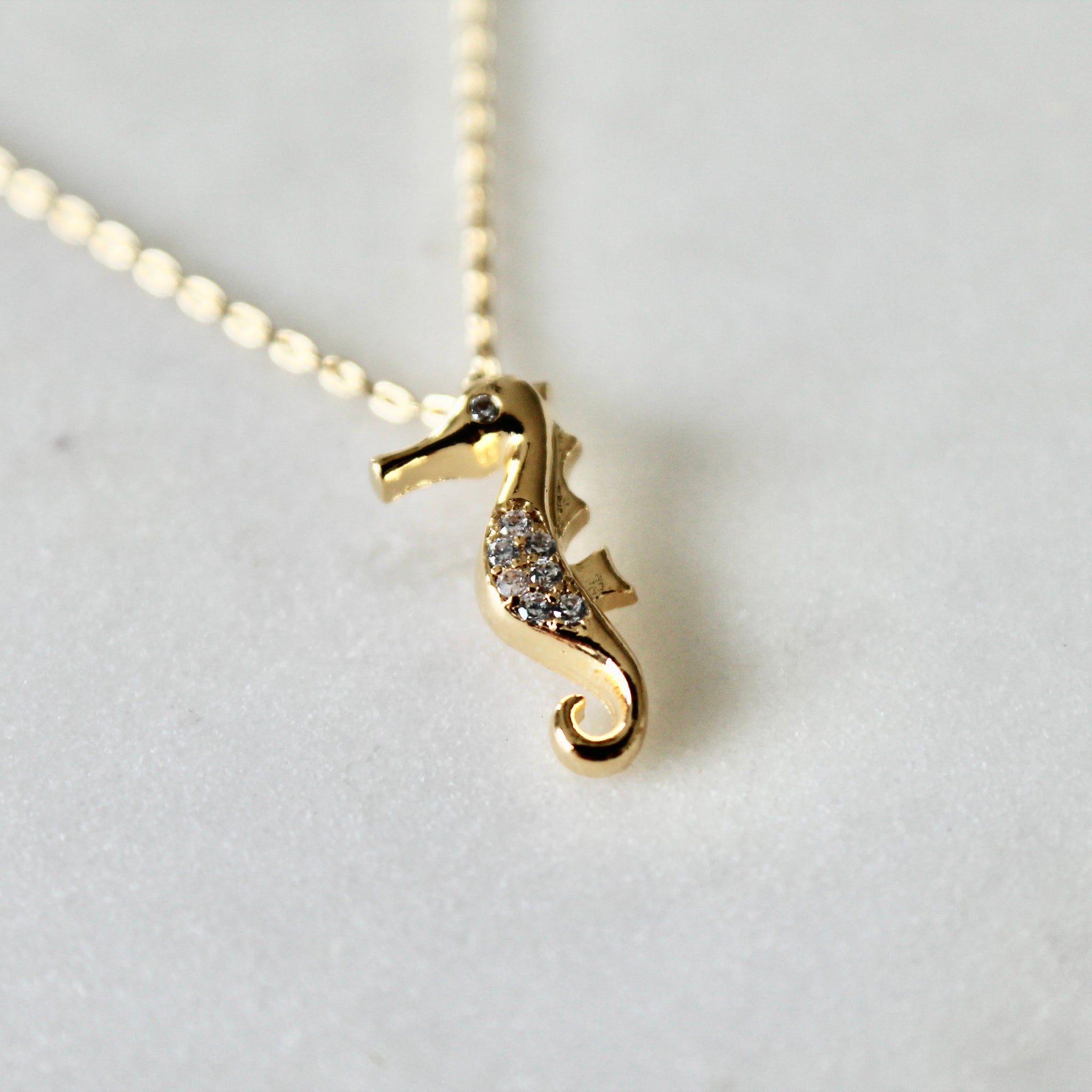 Seahorse necklace