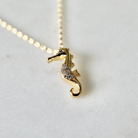 Seahorse necklace