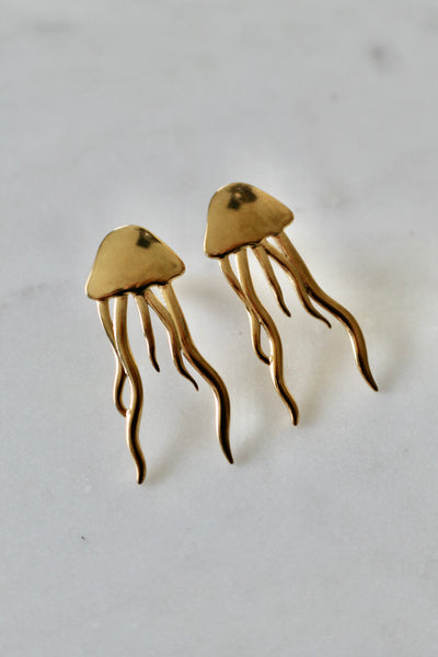 Jelly fish earrings