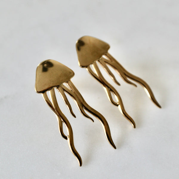 Jelly fish earrings