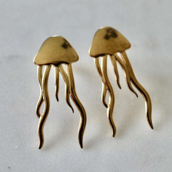 Jelly fish earrings