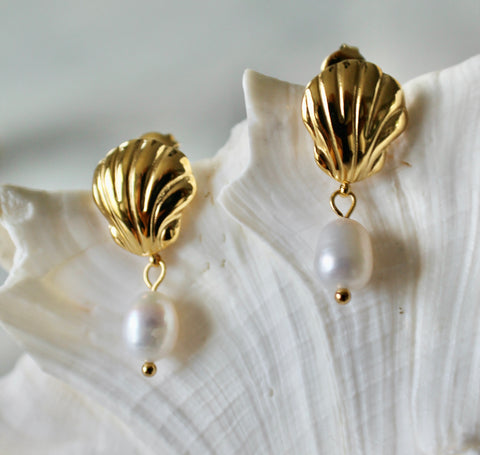 Kai pearl earrings